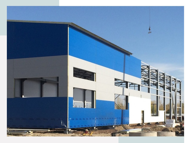 Монтаж ангаров в Азнакаеве от 616 руб. - СтальСтрой-Знк