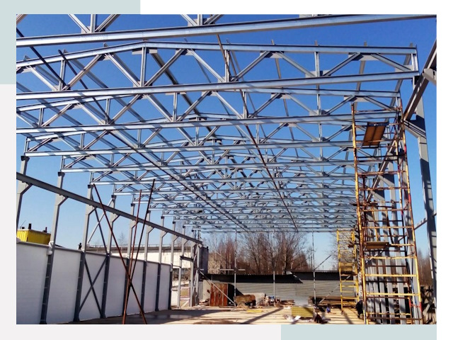 Строительство цехов в Азнакаево от 616 руб. под ключ