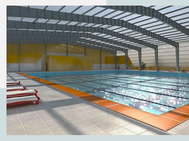 Строительство крытых бассейнов в Азнакаеве