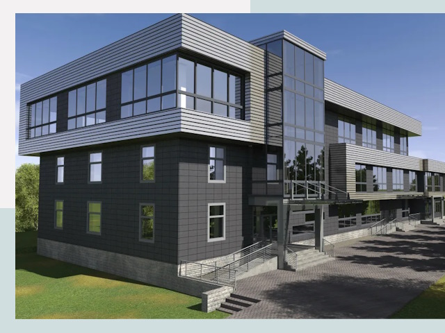 Административные здания в Азнакаеве