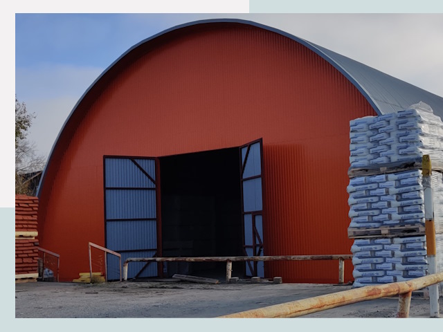 Полукруглые ангары по цене от 616 руб. в Азнакаево