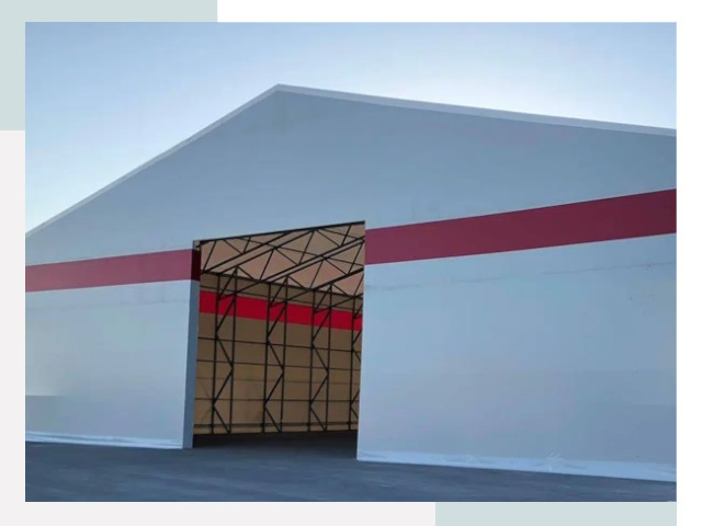 Быстровозводимые ангары в Азнакаеве