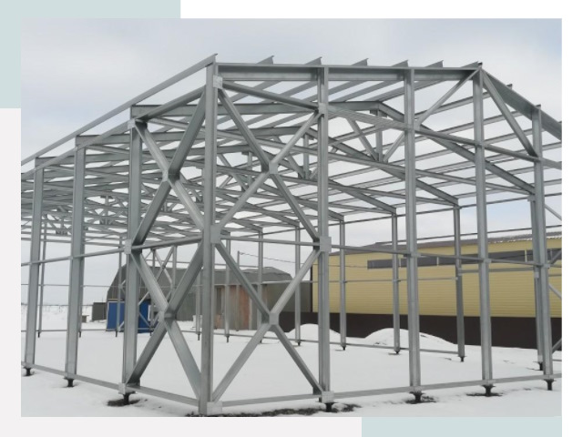 Каркасные ангары в Азнакаеве