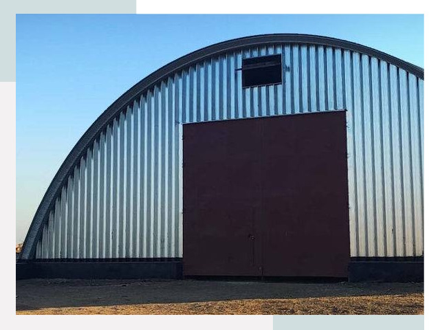 Бескаркасные ангары в Азнакаеве