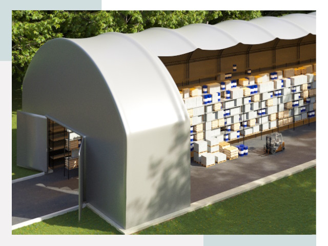 Тентовые ангары в Азнакаеве