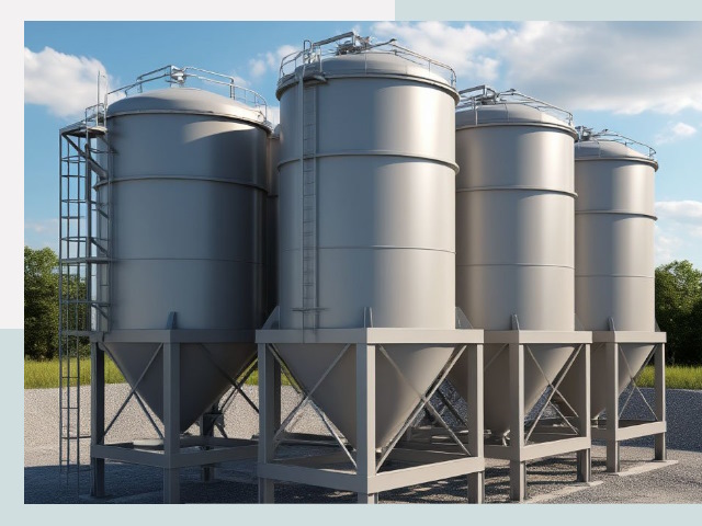 Металлические силосы от СтальСтрой-Знк по цене 616 руб.