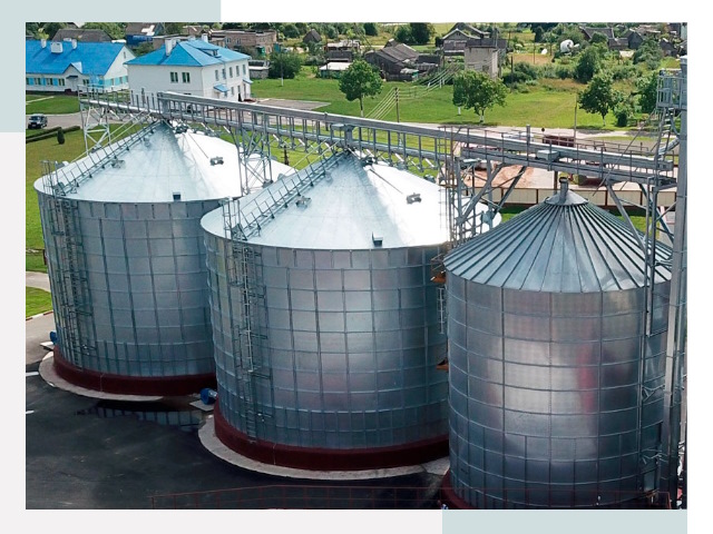 Металлические силосы в Азнакаеве