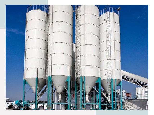 Строительство цементных силосов в Азнакаеве