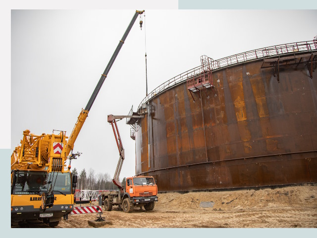 Монтаж резервуаров в Азнакаеве от 616 руб. за м³