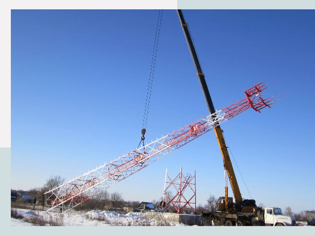 Строительство башен связи в Азнакаеве от 616 руб.