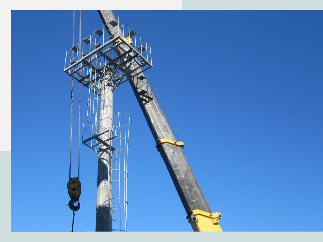 Монтаж осветительных мачт в Азнакаево от 616 руб.