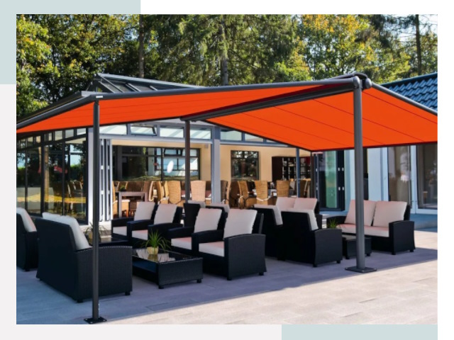 Навесы для кафе и ресторанов в Азнакаеве