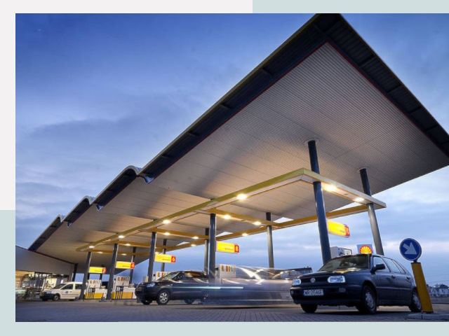 Навесы для АЗС в Азнакаево от 616 руб. - Защита и комфорт