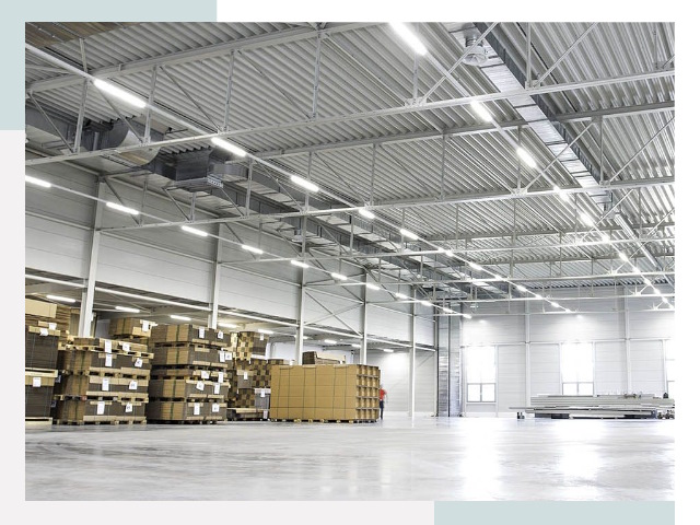 Освещение ангаров в Азнакаеве