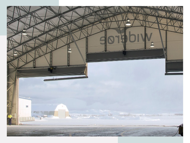 Ворота для ангаров в Азнакаеве