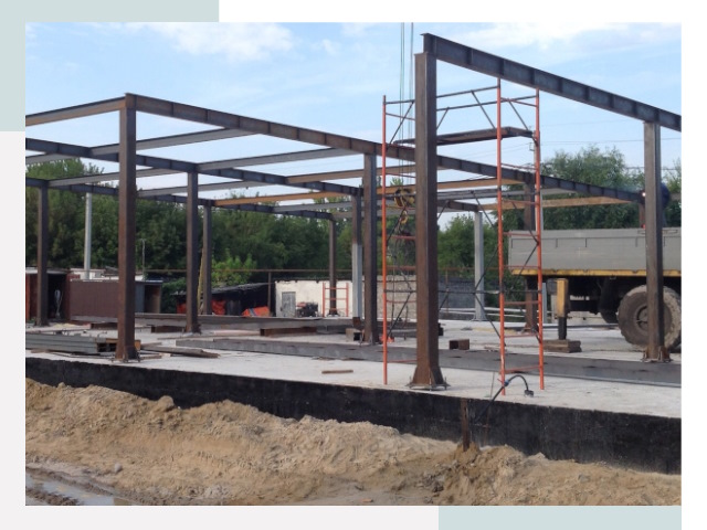 Фундамент для ангаров в Азнакаеве