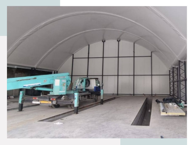 Внутреннее оснащение ангаров в Азнакаеве