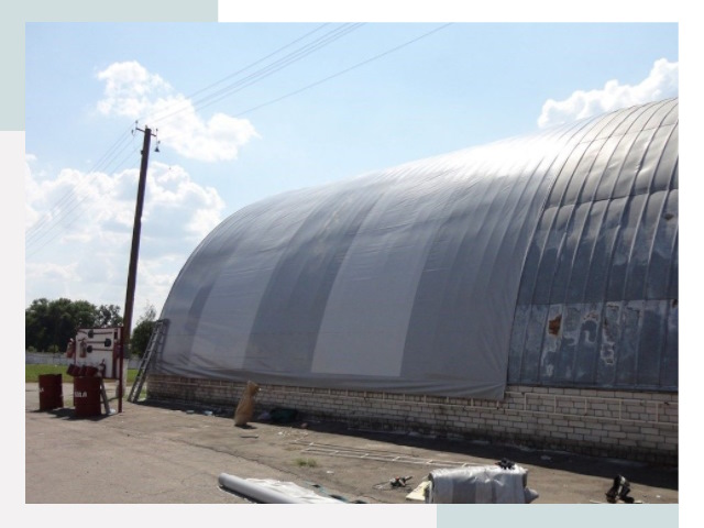 Ремонт ангаров в Азнакаеве