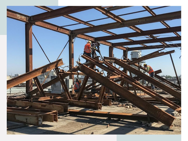 Демонтаж металлоконструкций в Азнакаеве от 616 руб.