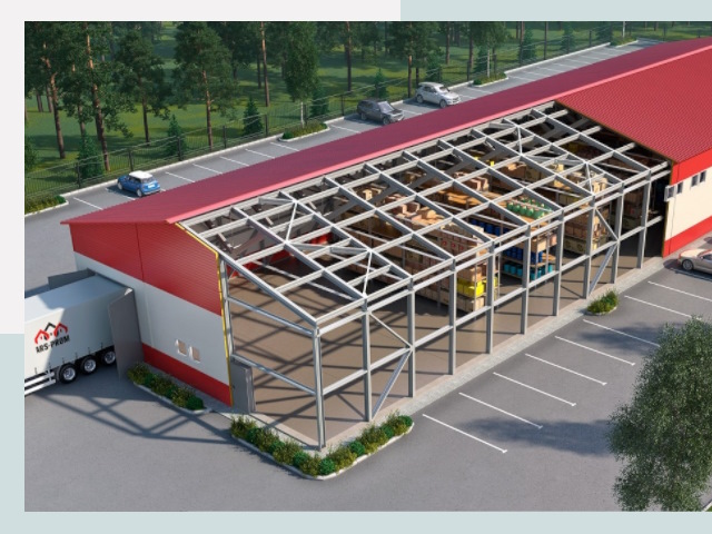 Проектирование ангаров в Азнакаеве от 616 руб.