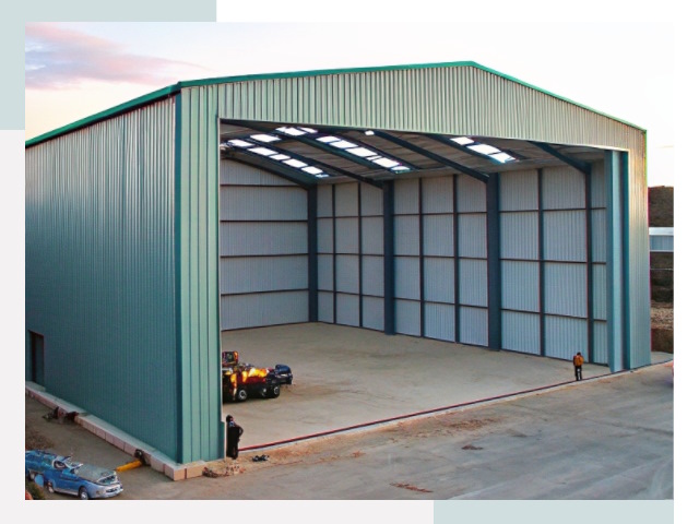 Строительство ангаров в Азнакаеве