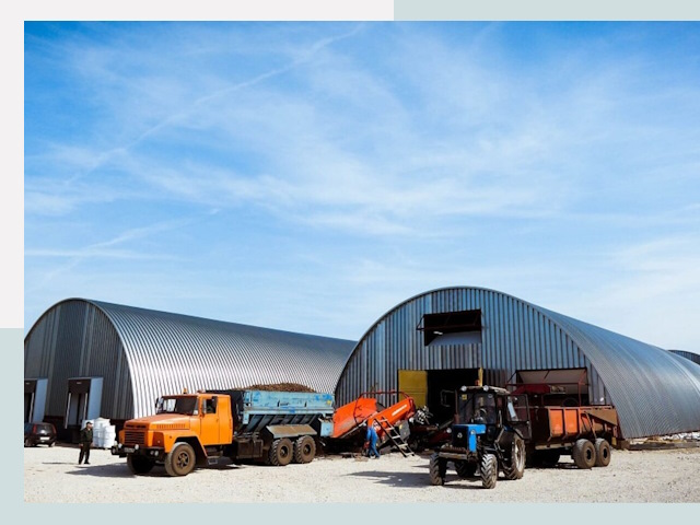 Ангары для спецтехники в Азнакаеве